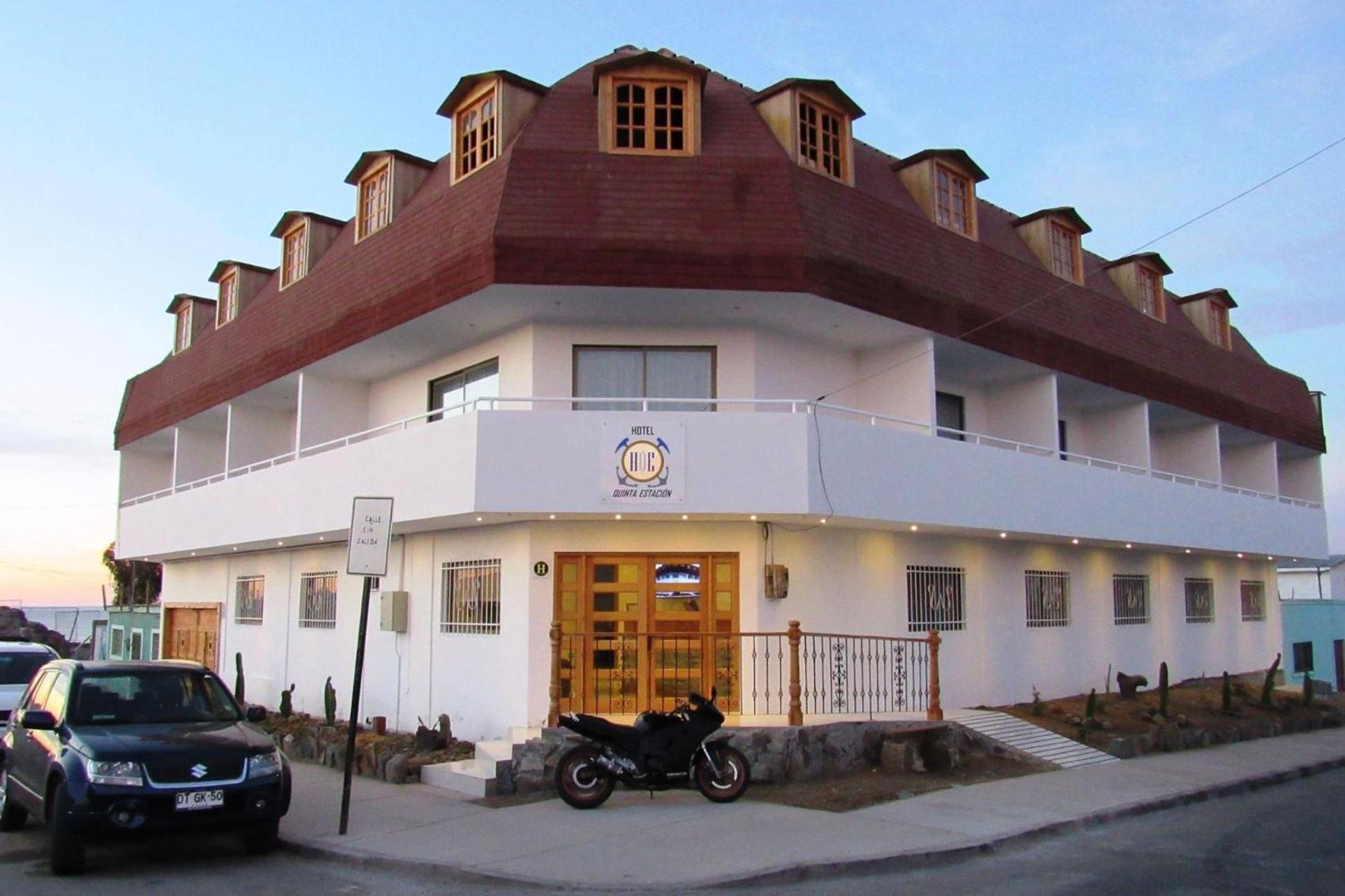 Hotel Quinta Estacion 칼데라 외부 사진